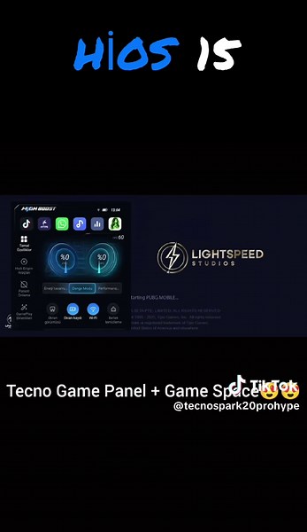 Exploring HiOS 15 Game Panel and Game Space Features