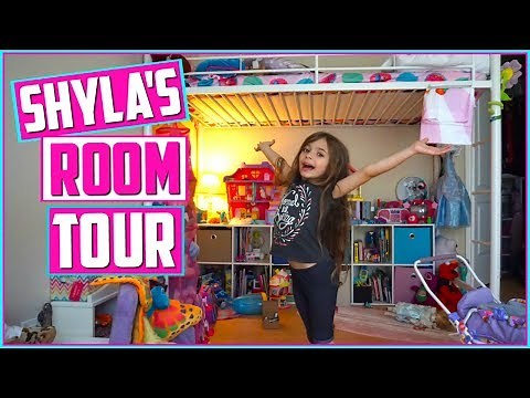 ROOM TOUR - KIDS ROOM TOUR - TOY ROOM - Shyla's Room Tour!