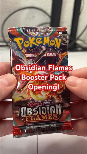 Obsidian Flames Booster Pack Opening | Pokemon TCG