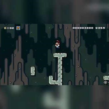 落ちるな [Don't Fall!] by くまりくと [Kumarikuto] #shorts 🍄Super Mario Maker 2 Switch 2 No Commentary #dvp
