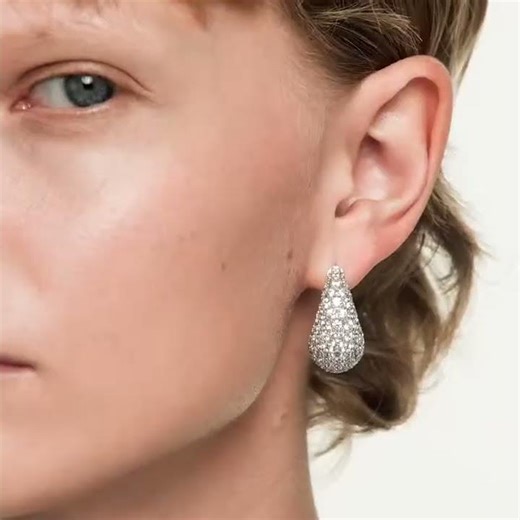 Μακρύ κολιέ Una Angelic Swarovski