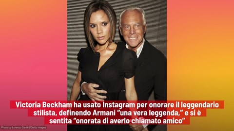 DiCaprio E Altre Celebrità Di Hollywood Rendono Omaggio All'Icona Della Moda Giorgio Armani