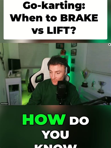 Go Karting Techniques: When to Brake or Lift