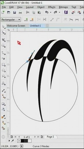 cara buat logo | coreldraw tutorial