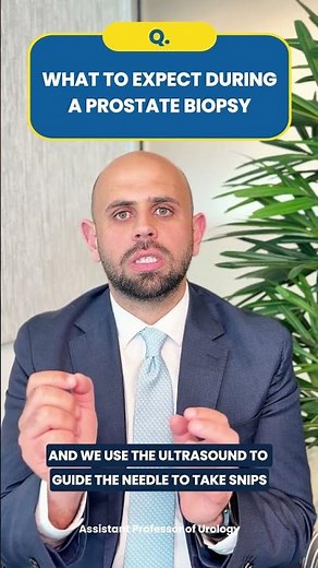 What to expect during a prostate biopsy