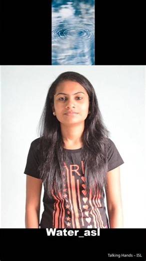 How to Say "Water_asl" in Sign Language | ISL | #Shorts