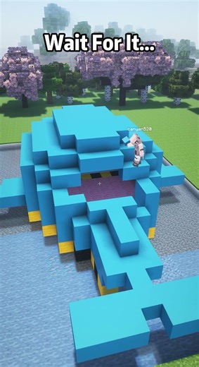 This Whale House Is Perfect for Survival | Minecraft #minecraft