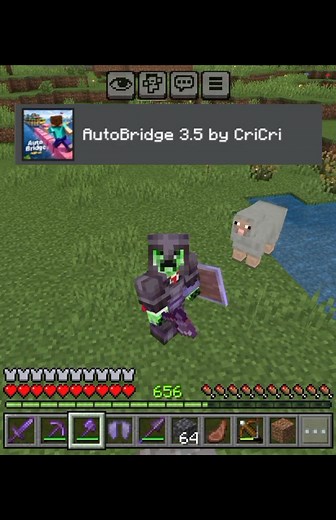 Minecraft AutoBridge 3.5: Automatic Bridge Creation