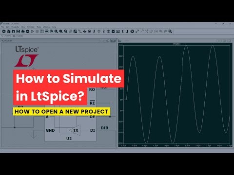 How to start a new project LtSpice | Part 02 | How to LtSpice | Ampnics