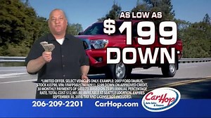 CarHop Auto Sales & Finance TV Spot, 'Improved Selection'