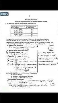 Maths PP2 Questions and Answers
