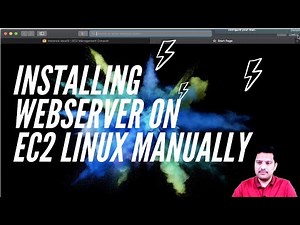 Installing Webserver on EC2 Linux Manually Demo