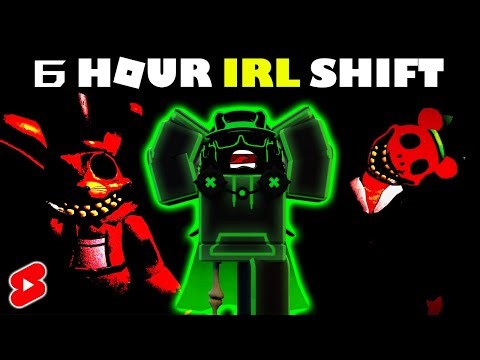 #shorts 6-Hour REAL-TIME Shift in FNAF x Piggy ROBLOX LIVE🔴
