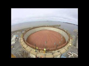 Suspended deck lifting GNL Tanks - Pori, Finland