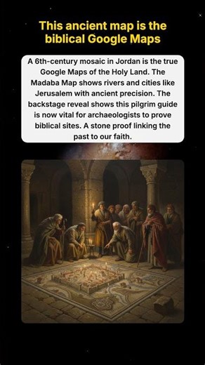 This ancient map is the biblical Google Maps