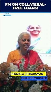 FM Nirmala Sitharaman Explains How Collateral-Free Loans Helped MSMEs Survive COVID