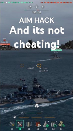 World of Warships: How to use the Aim Hack
