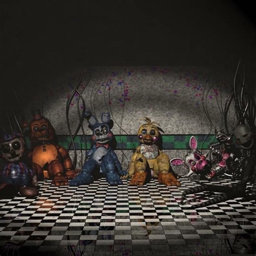 FNAF Toy Animatronics over the years