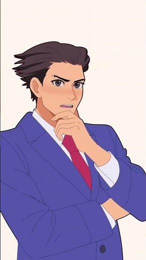 OBJECTION!💥 #shorts #aceattorney #animatic