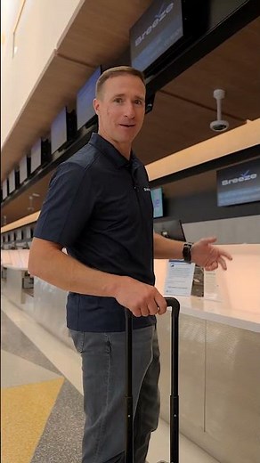Drew Brees Reviews Breeze Airways ✈️ 🏈