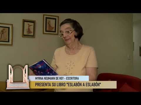 MYRNA NEUMANN: The writer presented her new book.