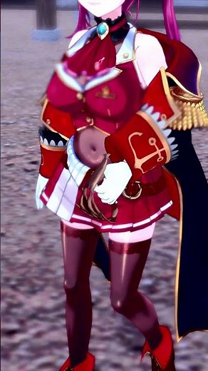 【MMDホロライブ】紳士枠の使い方の思い付き3_4K版【宝鐘マリン】【holox 】#shorts #mmd