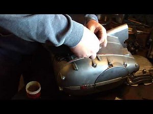 NSU Max 250 engine assembly ( cylinder, piston )