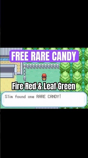 FREE RARE CANDY 🍬 Route 6 Pokémon Fire Red & Leaf Green (Nintendo Switch 2) #shorts