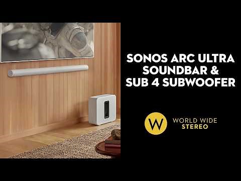 Review: Sonos Arc Ultra Soundbar & Sub 4 Subwoofer