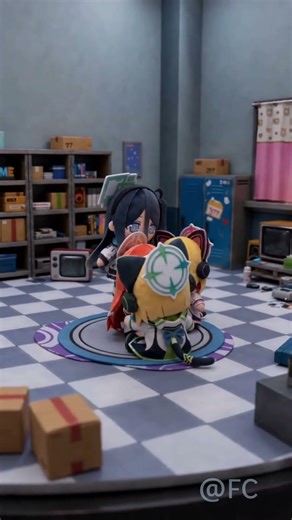 게임개발부2 #블아 #anime #3d애니 #블아 #블루아카이브 #ブルーアーカイブ #3danimation #cute #honkaistarrail #genshinimpact