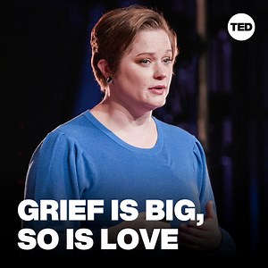 "My fear of dying, the pain of loss, it's only as strong as how much I love this life and the people in it with me." Watch Caroline Catlin's full talk here: http://t.ted.com/hRifaTv | TED