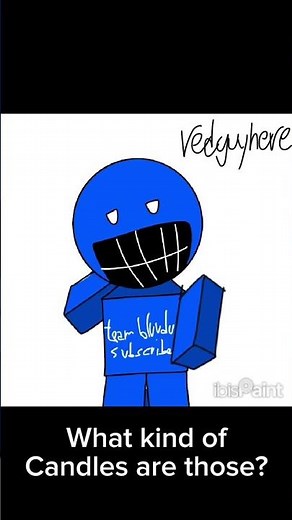 C00lkidd finds a candle #forsaken #roblox #art #animation