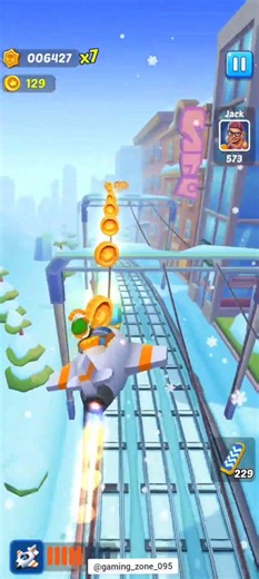 Subway surfer princess runner game offline games #subwaysurfers #gameshorts