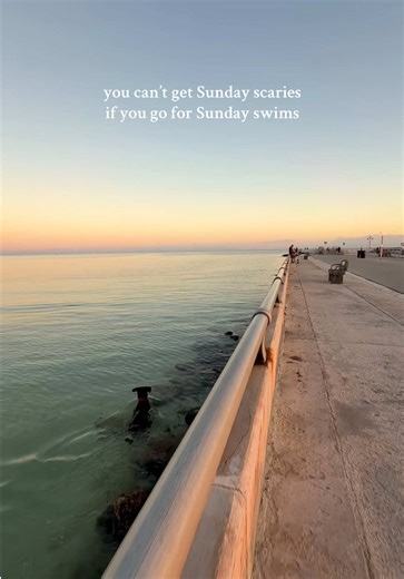 Sunday Swim at White Street Pier, Key West