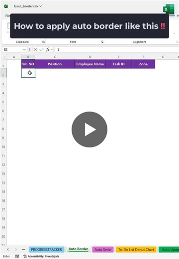 Excel Borders Tutorial: Quick Professional Formatting | UMESH CHAUHAN posted on the topic | LinkedIn