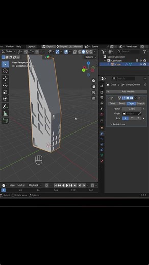 Easy Stylized Trick in Blender 😳