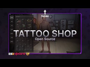 [FiveM - ESX - QBOX - QBCORE] Tattoo Script