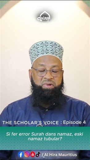 Question | Eski Namaz affecter si faire erreur Surah?