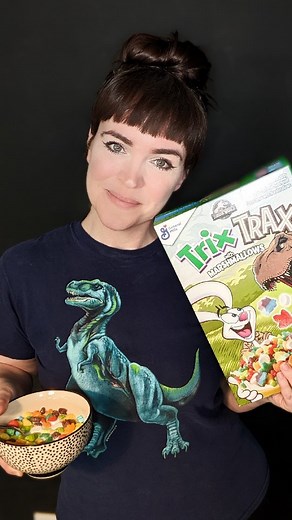 🤣 Okay, first thing though ... I used to slide down the stares as a kid all the time, and I don't remember it ever being that scary 🤣. Did I choose this song simply so I could relive my childhood stair slide and eat yummy cereal? Absolutely! My review of Trix Trax... Lucky Charms are better 😂. Happy Friday! Now go slide down some stairs! ★ Like my content? Follow for more! YouTube in bio. Thank you for all your amazing support! ——————————————— ★ ★ Check out my awesome Gaming Partners:........