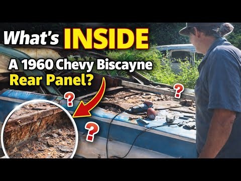 How a 1960 Chevy Biscayne Was Built - Rear Panel Exposed