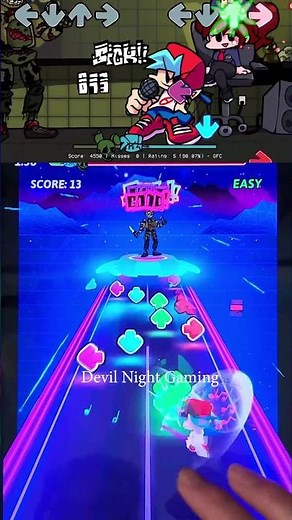 Funky Frights x Security GF Part 2 - FNF Mobile Gameplay - Friday Night Funkin'