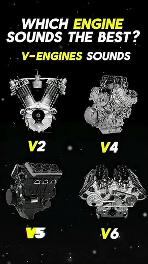 Which V Engine Sounds Best V2 to V6!