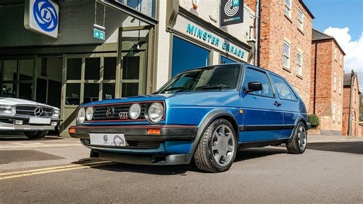 1988 Volkswagen Golf Blue Manual, 4 speed Right Hand Driv...