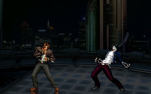 草薙京 vs 仿格雷史