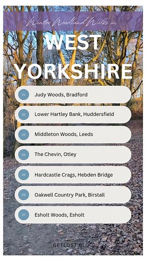 Explore the Best Winter Woodland Walks in West Yorkshire