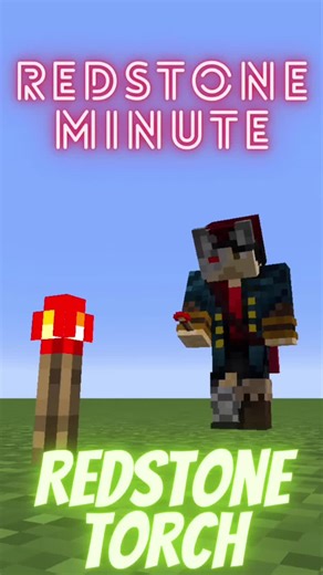 #redatone #tutorial explaining how a #redstonetorch works! #minecraft #minecrafttutorials #minecrafttutorial #howtoredstone #beginnerminecraft