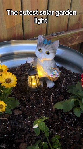 Solar Garden Statue - Adorable Decor
