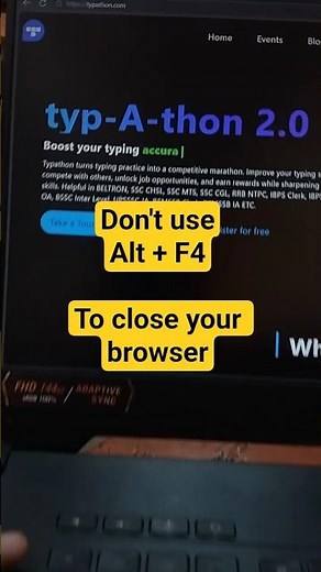 Why Alt+F4 | Use another shortcut to close all the tabs #shortcutkeys #tipsntricks #windows