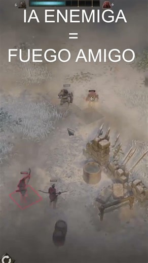 Cuando la IA enemiga te ayuda | Wartales
