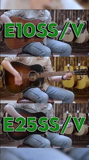 Do These New Eastman Guitars Beat A Classic? #AcousticGuitar #GuitarComparison #E15SSE25SS